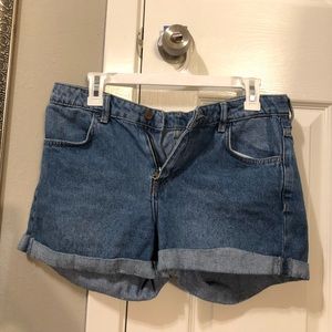 Denim High Waisted H&M Shorts